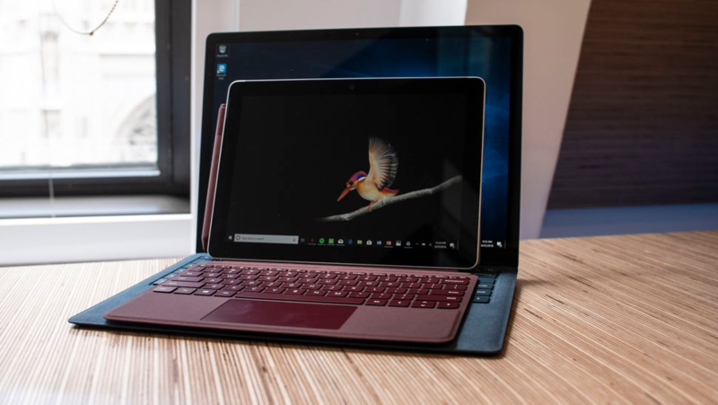 Surface Pro 6 Type Cover Bundle (Core i5, 128GB SSD) | $799 | MicrosoftSurface Pro 5 Type Cover Bundle (Core m3, 128GB SSD) | $599 | MicrosoftSurface Laptop 2 | From $999 | Microsoft | Most configurations $300 offSurface Go | $349-$449 | Microsoft